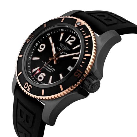 breitling superocean black frame|breitling superocean 46 blacksteel.